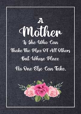 A Mother's Love Inspirational Quote