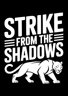 Strike from the Shadows Panther Design