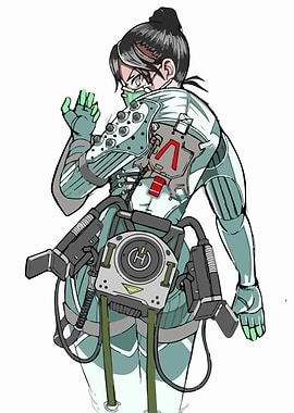Apex Legends Wraith Character Art