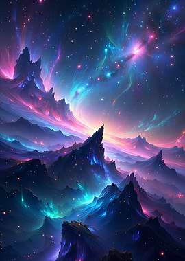 Cosmic Mountain Range
