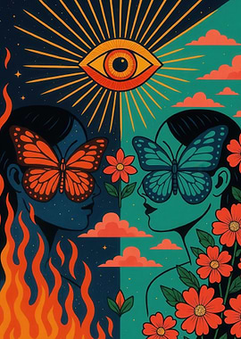 Dualistic Butterfly Vision