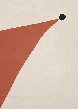 Minimalist Abstract Art with Geometric Shapes