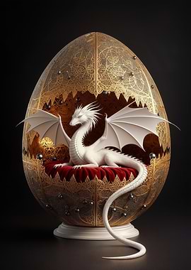 Dragon in Golden Egg