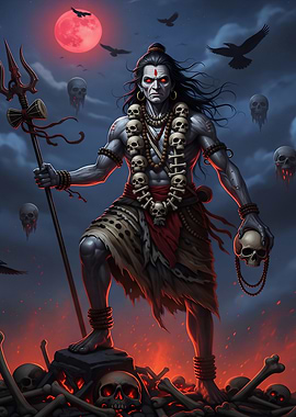 Crimson Moon Ascetic