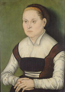 Portrait of a Woman in Renaissance Attire