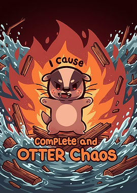 Complete and Otter Chaos Cartoon
