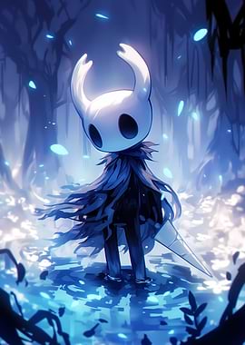 Gaming Room Hollow Knight in Blue Forest