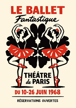 Le Ballet Fantastique Theatre de Paris Poster