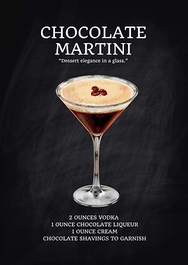 Chocolate Martini Cocktail Recipe