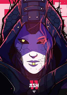 Apex Legends Ash Character Portrait