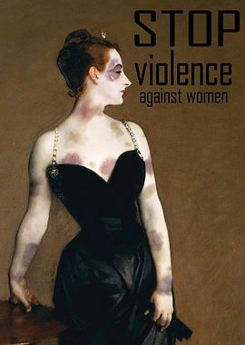Stop Violence Against Women Artwork