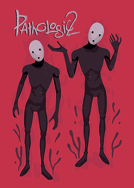 Pathologic 2 Abstract Figures on Red