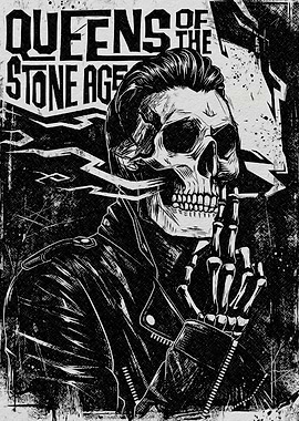 Queens of the Stone Age Skull