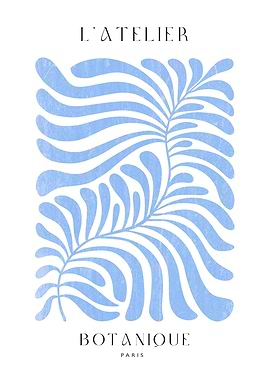 L'Atelier Botanique Blue Leaves