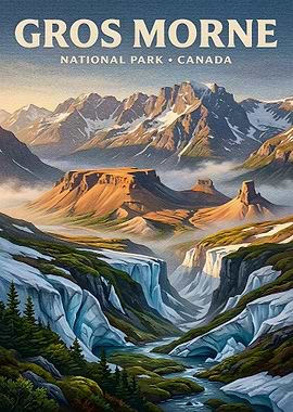 Gros Morne National Park Canada Poster