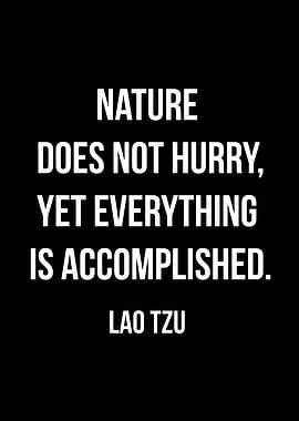 Nature Quote by Lao Tzu