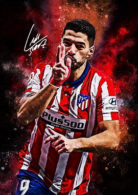 Luis Suarez Atletico Madrid Celebration
