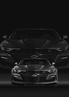 Black Chevrolet Camaro