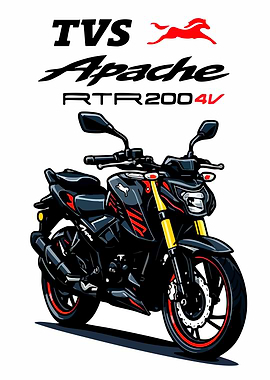 TVS Apache RTR 200 4V Motorcycle
