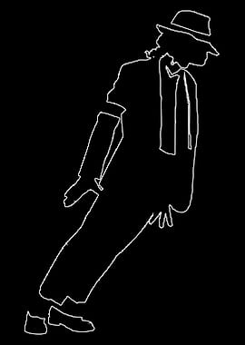 Michael Jackson Silhouette