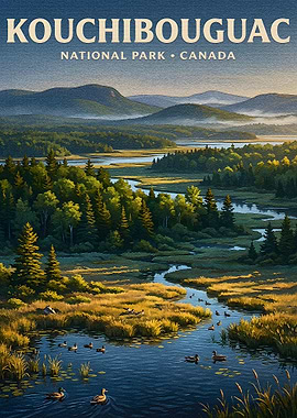 Kouchibouguac National Park Canada Landscape