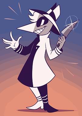 Spy vs Spy Cartoon Illustration