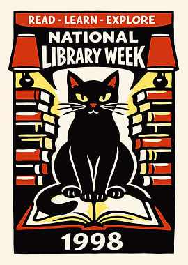 National Library Week 1998 Poster