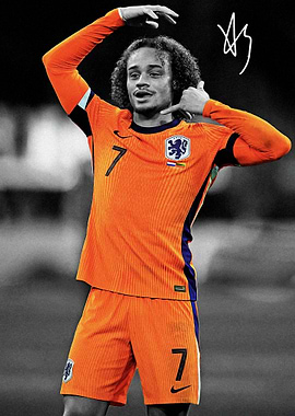 Simons Football Player Celebration