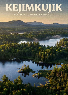 Kejimkujik National Park Canada Landscape