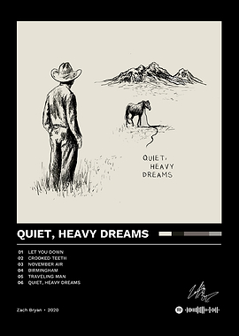 Quiet, Heavy Dreams Album Cover Art