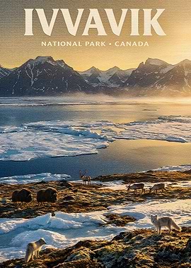 Ivvavik National Park Canada Landscape