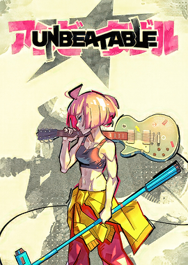 Unbeatable: Anime Girl with Guitar