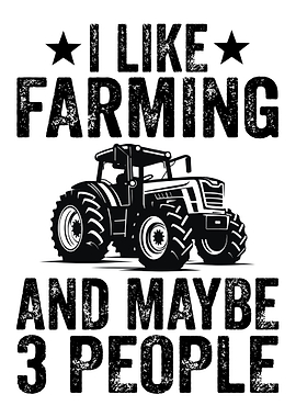 I Like Farming Tractor Design