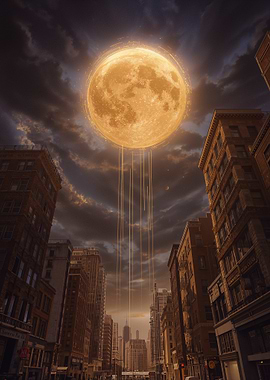 The Moon That Watched the City