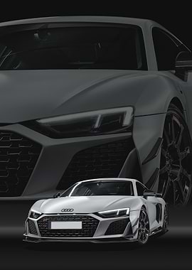 Audi R8 poster