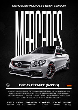 Mercedes-AMG C63 S Estate (W205)