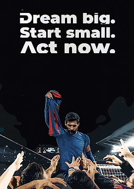 Motivational Messi Soccer Celebration