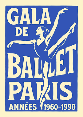 Gala de Ballet Paris Poster