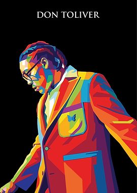 Don Toliver Pop Art Portrait