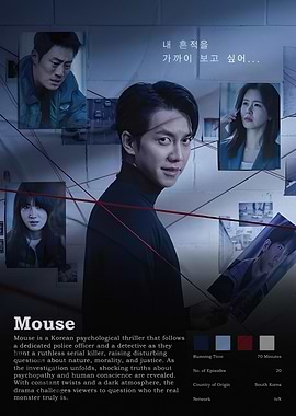 Mouse Korean Drama Poster