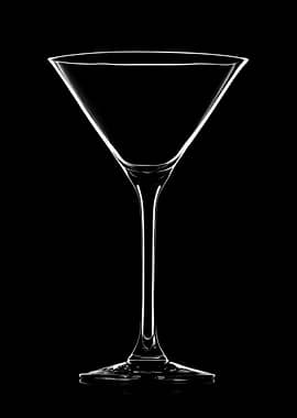 Elegant Martini Glass