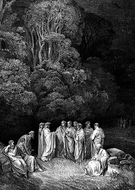 Gustave Doré - 1857 Illustrations for The Divine Comedy by Dante Alighieri - Inferno