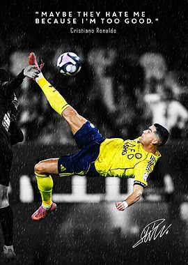 Cristiano Ronaldo Bicycle Kick in the Rain
