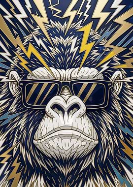 Electric Lightning Gorilla
