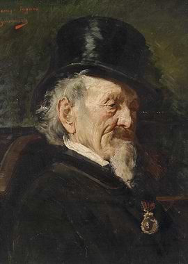 Portrait of an Elderly Man with Hat