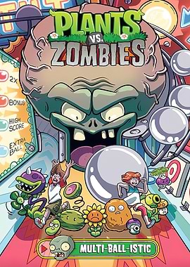 Plants vs. Zombies Pinball Comic Art