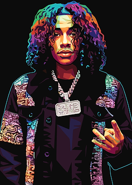 DD Osama Colorful Portrait