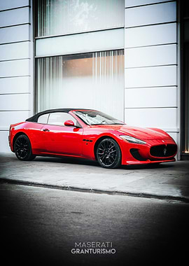 Maserati GranTurismo Convertible Poster