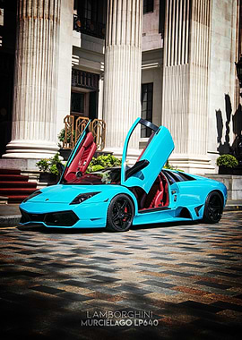 Lamborghini Murcielago LP640 Poster