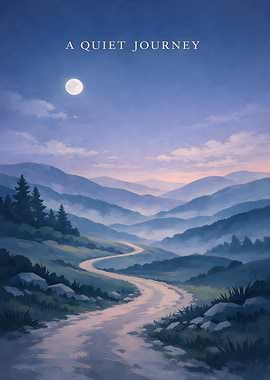 A Quiet Journey Landscape